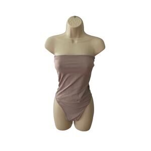 INTIMATELY FREE PEOPLE, SIZE M, SHAPER BODY SUIT, BEIGE